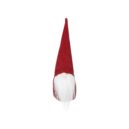 A standing red gnome