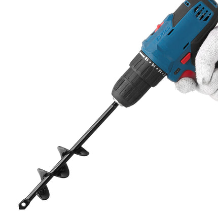 Auger Drill Bit 40 x 220 mm, 3/8 in Hex Shank