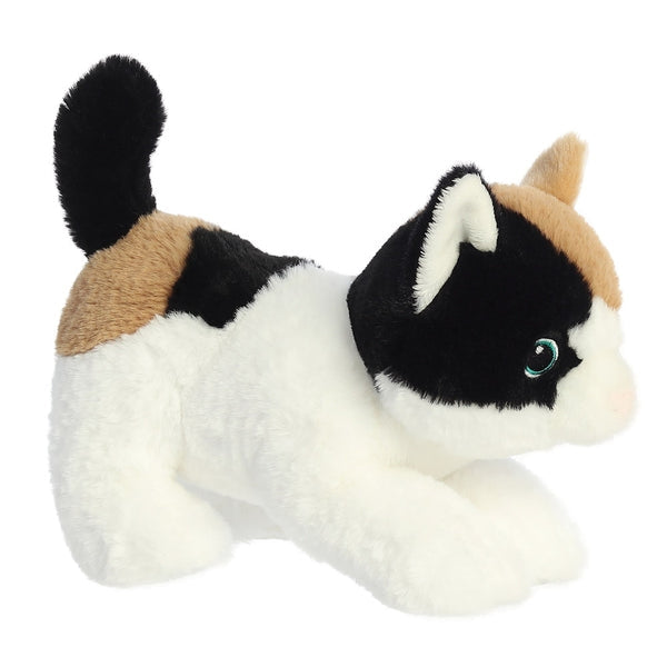Aurora Eco Nation Plush Calico Cat, 21 Cm