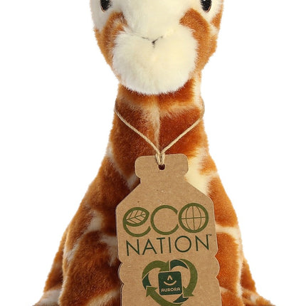 Aurora Eco Nation Plush Giraffe, 24 Cm