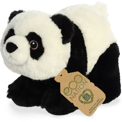 Aurora Eco Nation Plush Panda, 15 Cm
