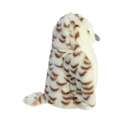 Aurora Eco Nation Plush Snowy Owl, 20 Cm