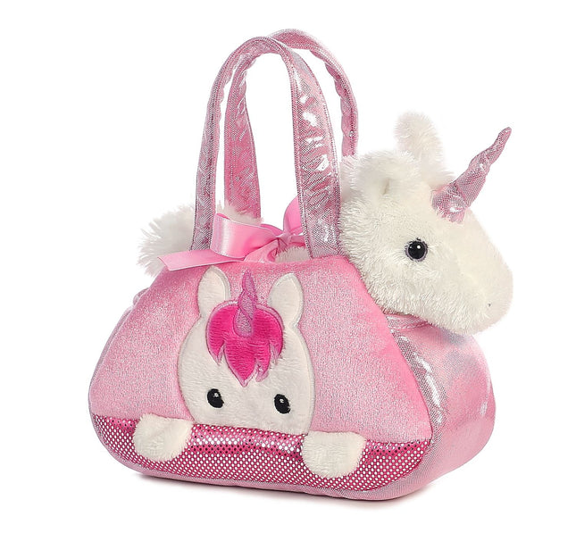 Aurora Fancy Pals Plush Toy Unicorn In A Bag, 20 Cm