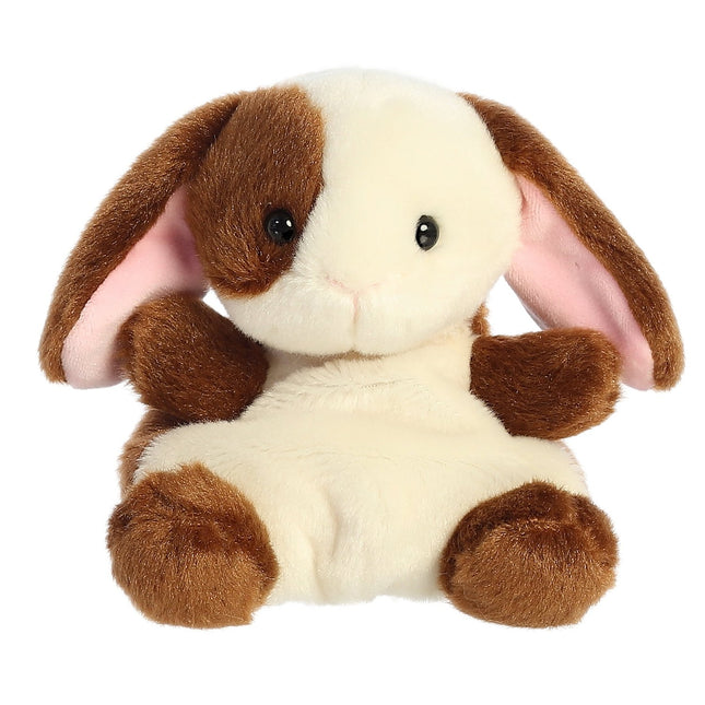 Aurora Palm Pals Soft Toy Bunny (Brown), 11 Cm