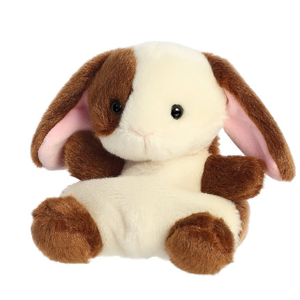 Aurora Palm Pals Soft Toy Bunny (Brown), 11 Cm