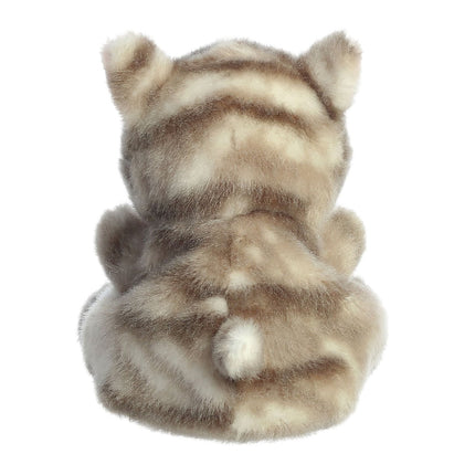 Aurora Palm Pals Soft Toy Grey Tabby Cat, 11 Cm