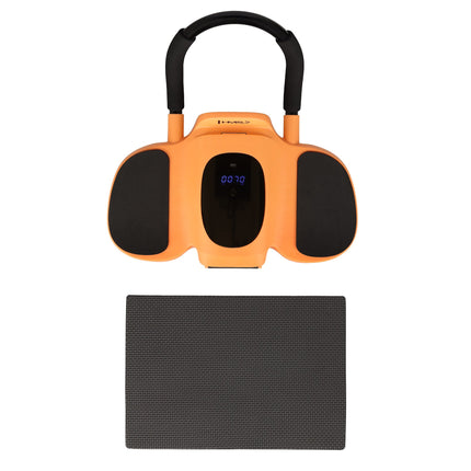 Automatic 2-in-1 Ab Roller with Forearm Support, Touchscreen, Knee Mat, USB-C