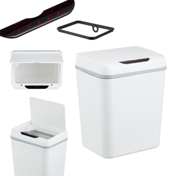Automatic Bathroom Sensor Bin, 9L Capacity