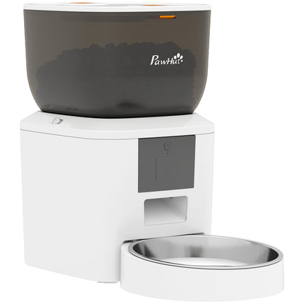 Automatic Cat Feeder, 4L, WiFi App Control, Voice