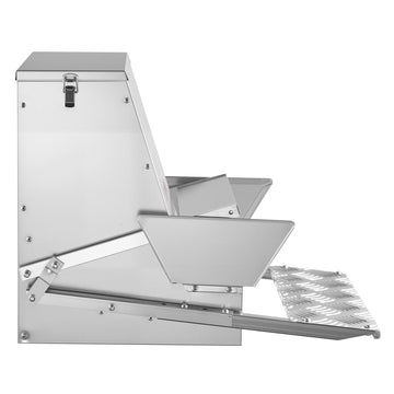 Automatic Chicken Feeder, 18.14 kg Treadle, Lockable Lid