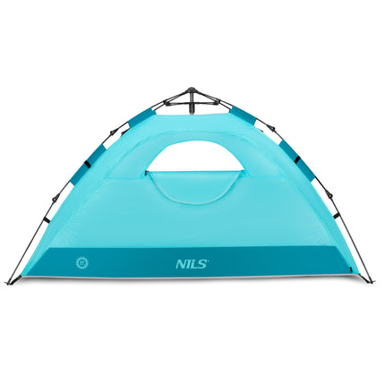 Automatic Pop-Up Beach Tent, UV Protection, 2-Door