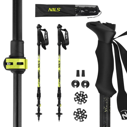 Automatic Trekking Poles – Adjustable, Lightweight