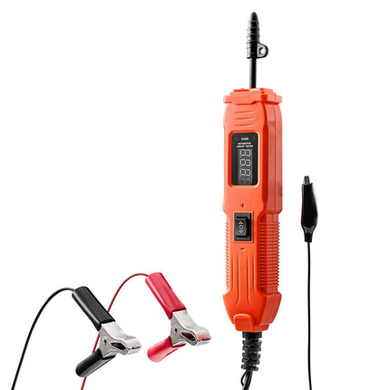 Automotive Circuit Tester, 6–36V DC, LED Display, 13 ft Cable