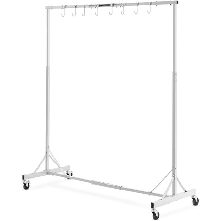 Automotive Paint Drying Rack, 5–7 Ft, 66 Lb, 8 Hooks