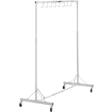 Automotive Paint Drying Rack, 5–7 Ft, 66 Lb, 8 Hooks