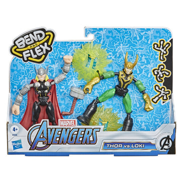 Avengers Figere Bend And Flex 2-Pack