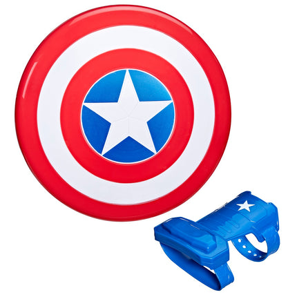 Avengers Role Play Captain America Magnetic Shield And Gauntlet