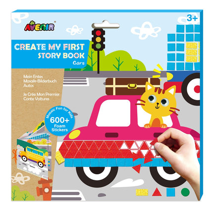 Avenir Create My First Story Book Cars