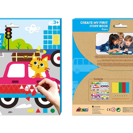 Avenir Create My First Story Book Cars