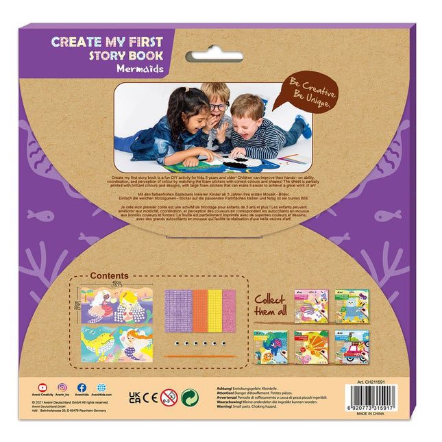 Avenir Create My First Story Book Mermaids
