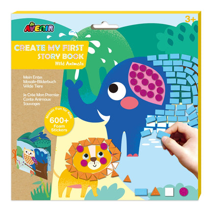 Avenir Create My First Story Book Wild Animals