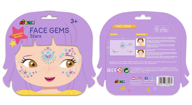 Avenir Face Gems Stars