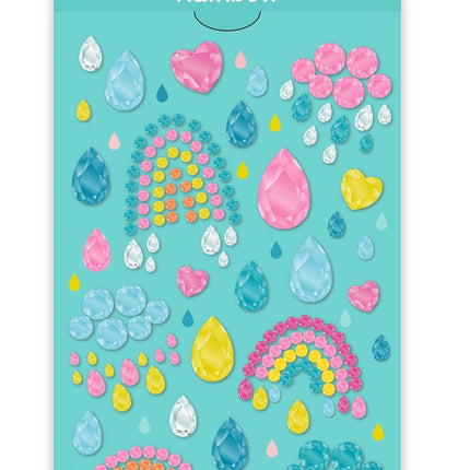 Avenir Gem Stickers Rainbow