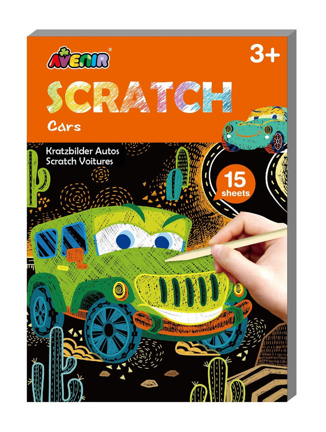 Avenir Mini Scratch Book Cars