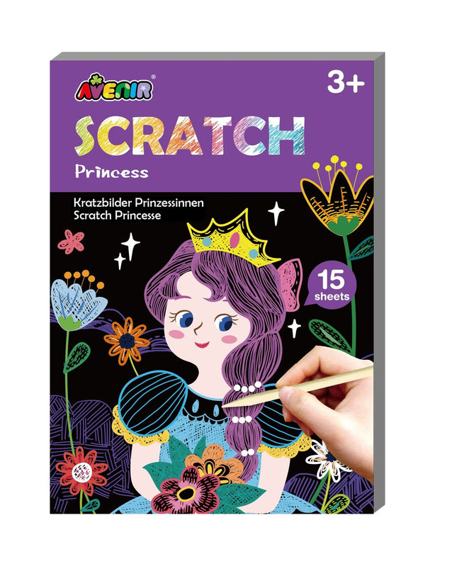 Avenir Mini Scratch Book Princess