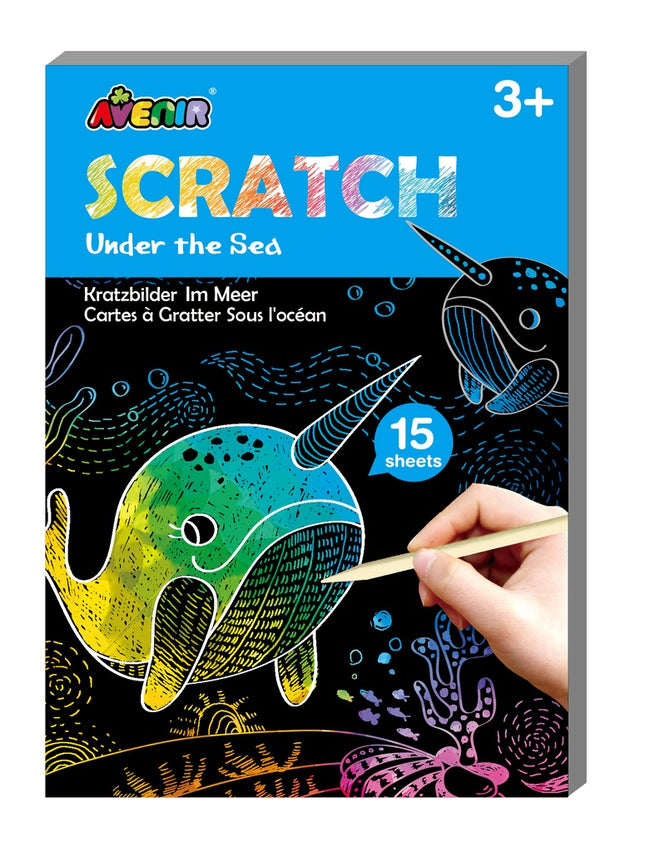 Avenir Mini Scratch Book Under The Sea