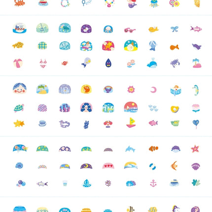 Avenir Nail Stickers And Tattoos Mermaid