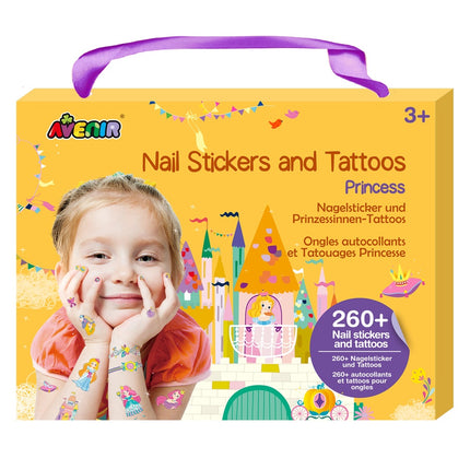 Avenir Nail Stickers And Tattoos Princess
