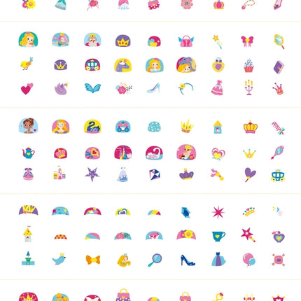 Avenir Nail Stickers And Tattoos Princess