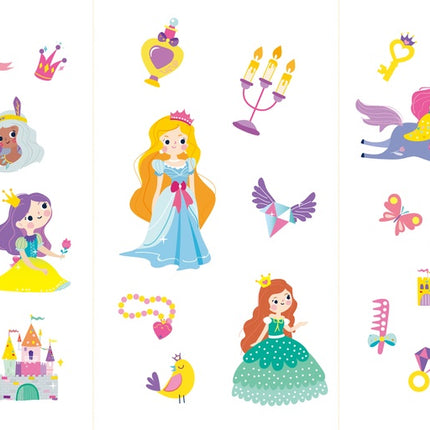 Avenir Nail Stickers And Tattoos Princess