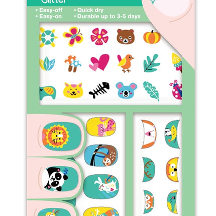 Avenir Nail Stickers Animals