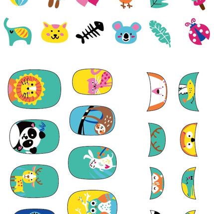 Avenir Nail Stickers Animals
