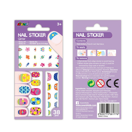 Avenir Nail Stickers Flower