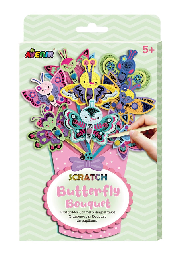 Avenir Scratch Butterfly Bouquet