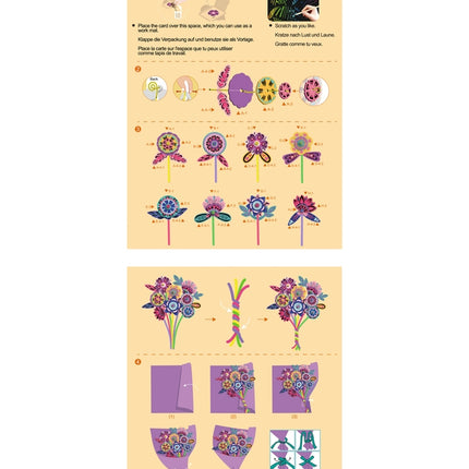 Avenir Scratch Flower Bouquet