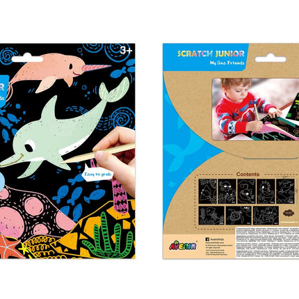 Avenir Scratch Junior Set My Sea Friends