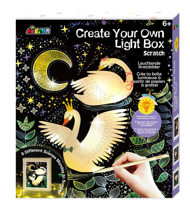 Avenir Scratch Set Create Your Own Lightbox