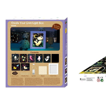 Avenir Scratch Set Create Your Own Lightbox