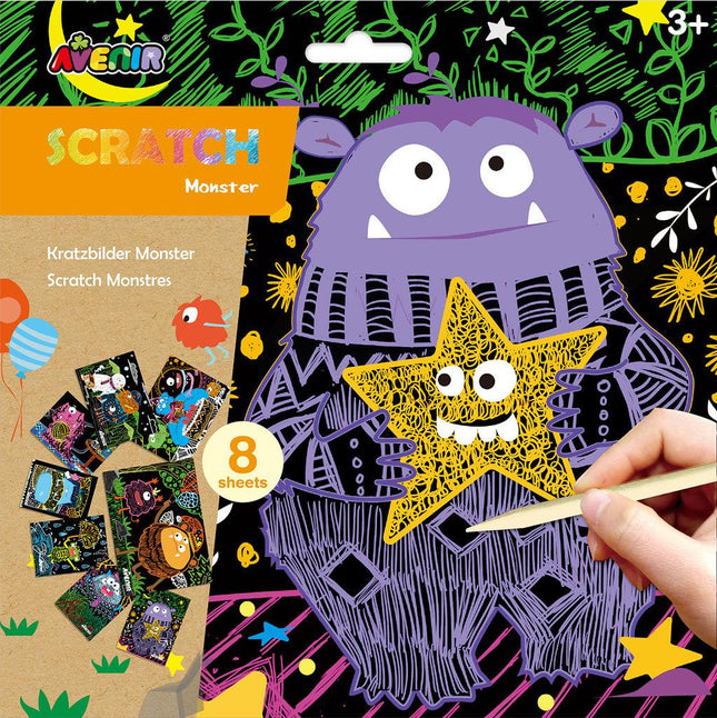Avenir Scratch Set Monster