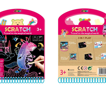 Avenir Scratch Set Travel To The Magical World