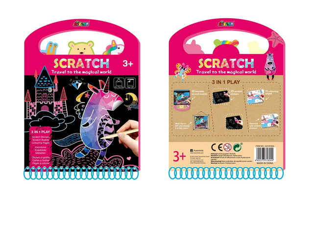 Avenir Scratch Set Travel To The Magical World