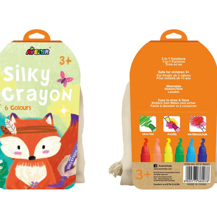 Avenir Silky Crayons 6 Pcs