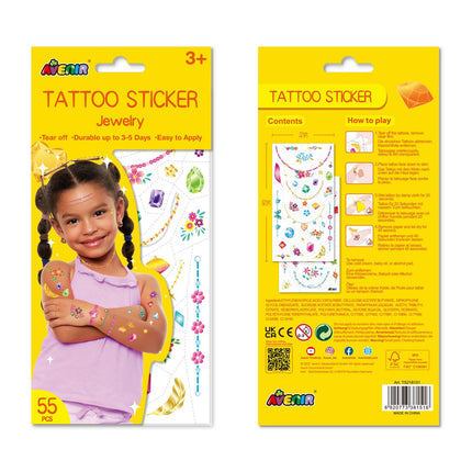 Avenir Tattoo Sticker Jewelry