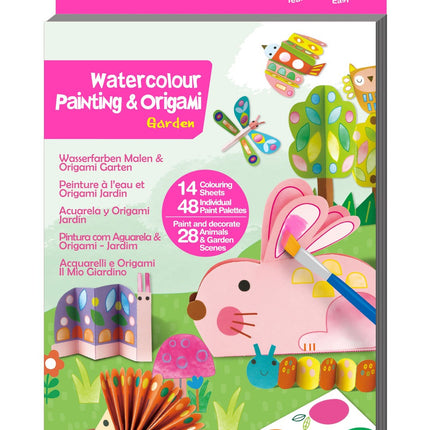 Avenir Watercolour Painting And Origami: Garden