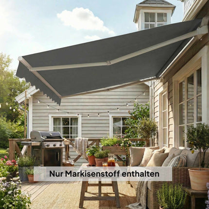 Awning Fabric Replacement, 3.37x2.5m, UPF 50+, Waterproof