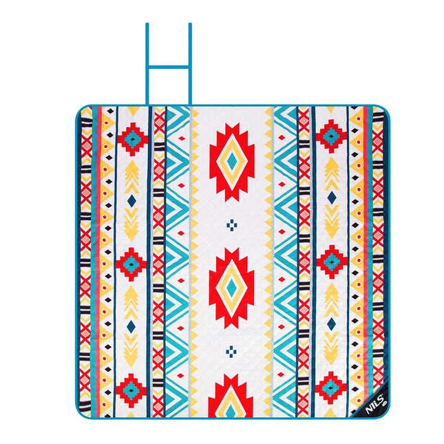 Aztec Picnic Blanket, 195x200 cm, Waterproof